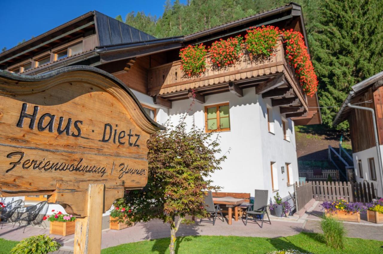 Haus Dietz Elbigenalp Buitenkant foto